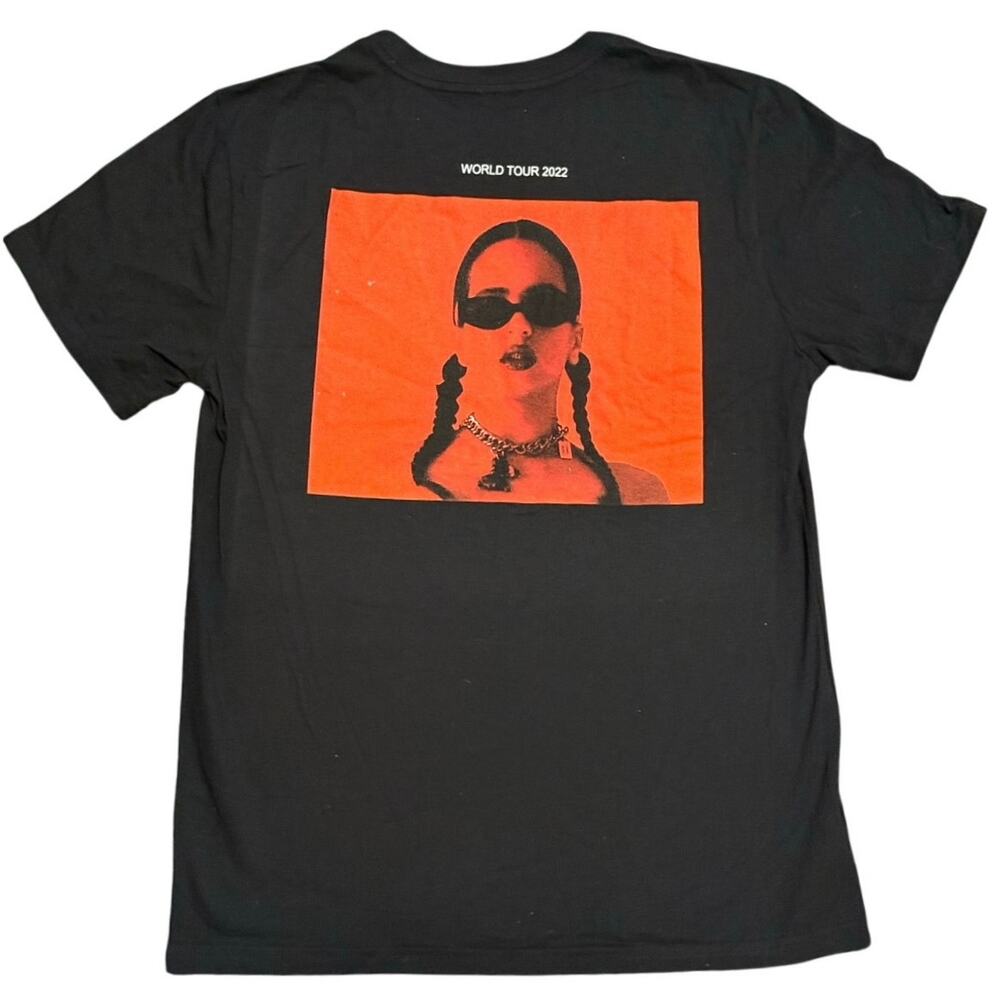Rosalía Motomami World Tour 2022 Los Angeles CA Concert T-Shirt Black Small